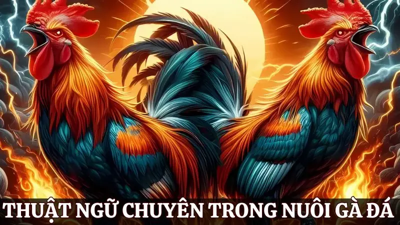 Các thuật ngữ phổ biến trong nuôi gà đá